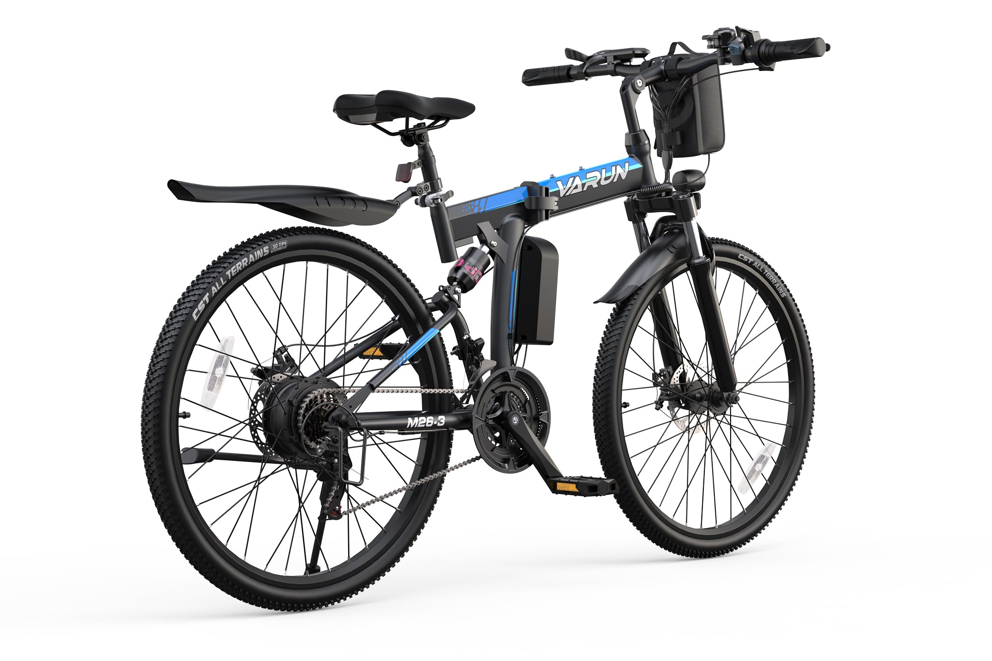 VARUN_M26-3_Folding_Ebike_usvarunebikecom_BlackAndBlue_003