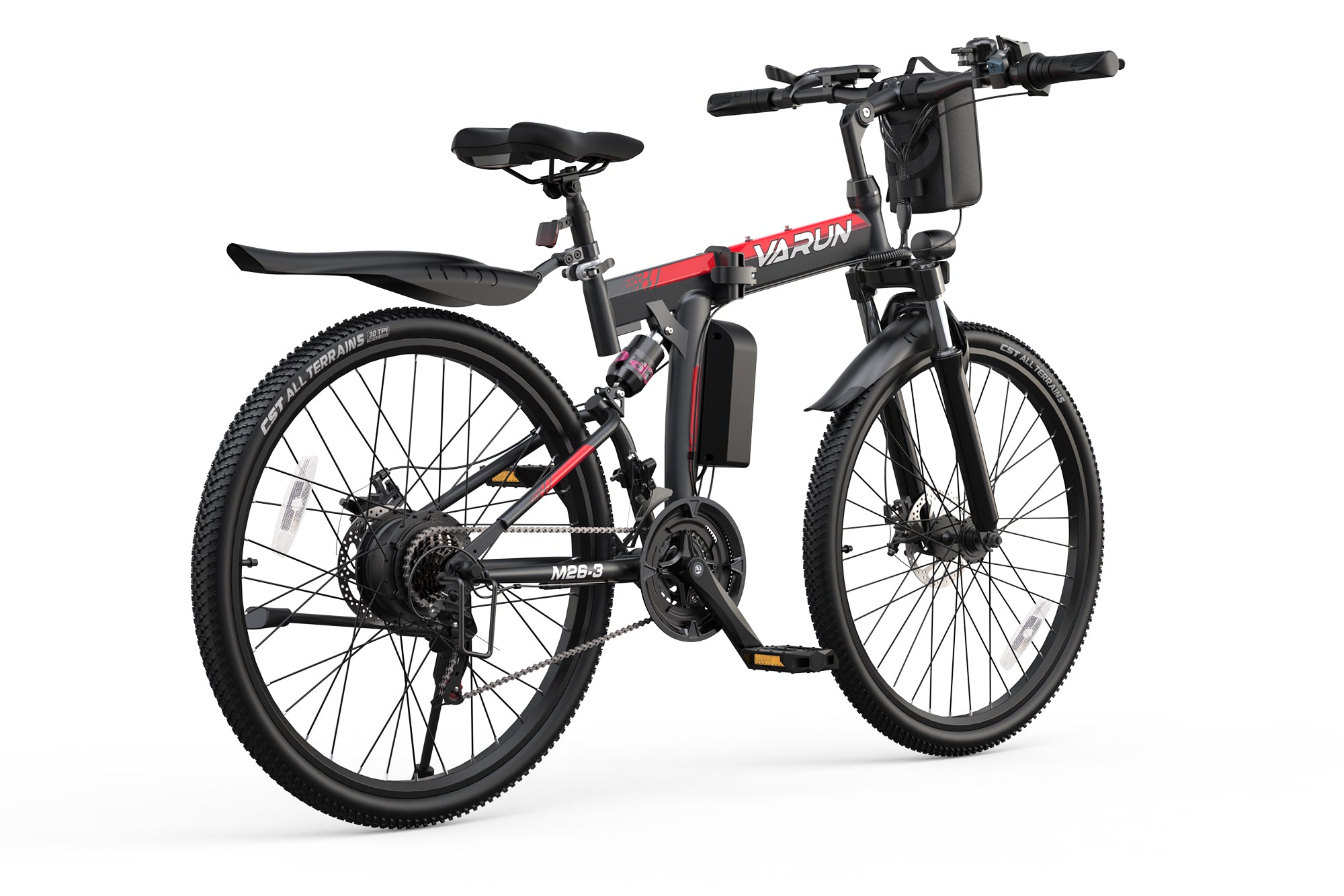 VARUN_M26-3_Folding_Ebike_usvarunebikecom_BlackAndRed_004