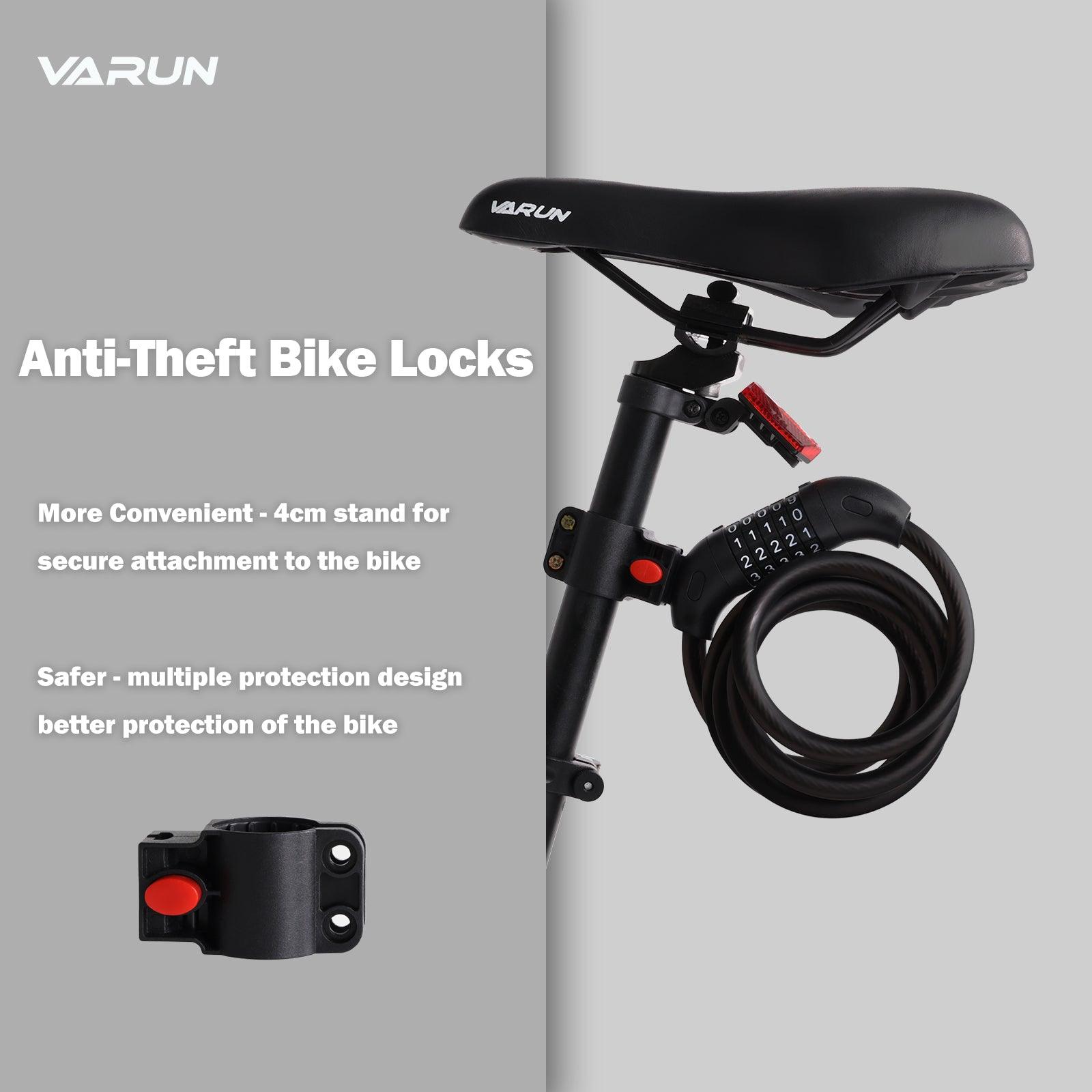 Frosted EBike Combination Lock - us.varunebike.com - SMPJ_CS0_001_B_US -