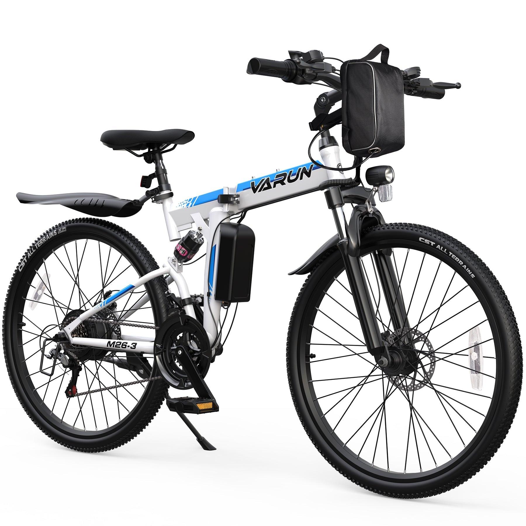 VARUN M26 - 3 - us.varunebike.com - VARUN - 2609 - WB - White and blue