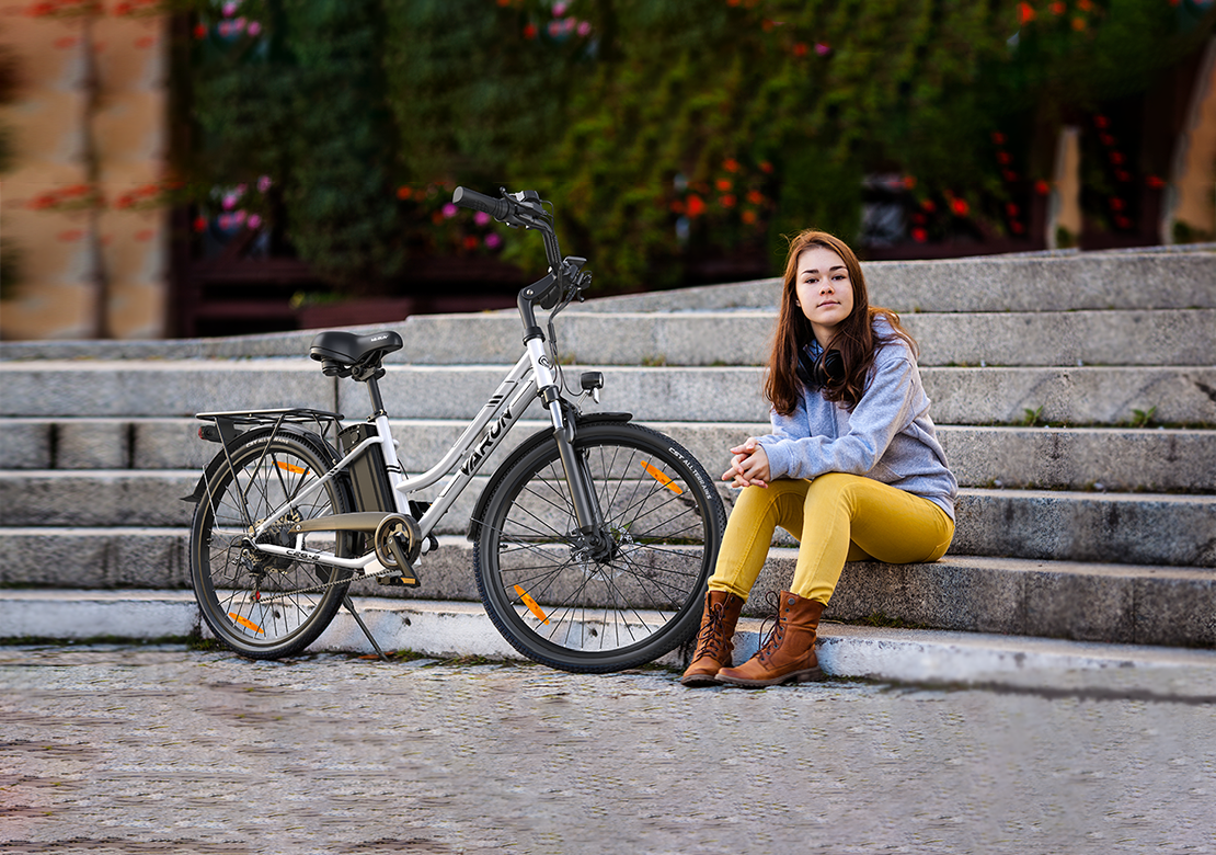 Electric bikes help you save money and time