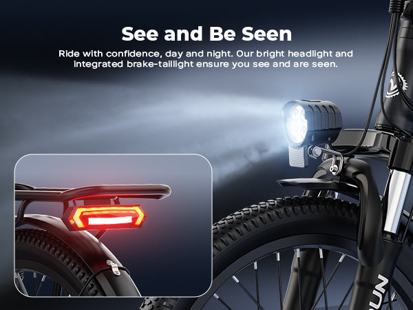 See and Be Seen: Integrated LED Lighting