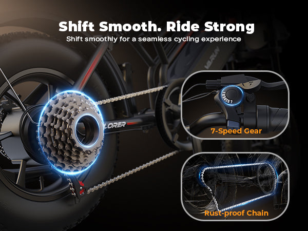 Confident stopping power for every ride.