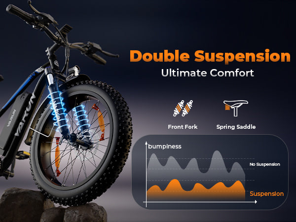 Double Suspension, Ultimate Comfort