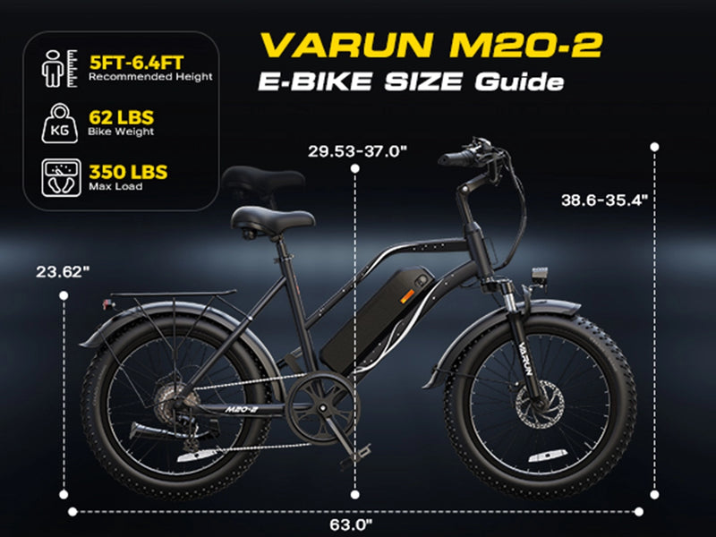 Bike height compatibility diagram