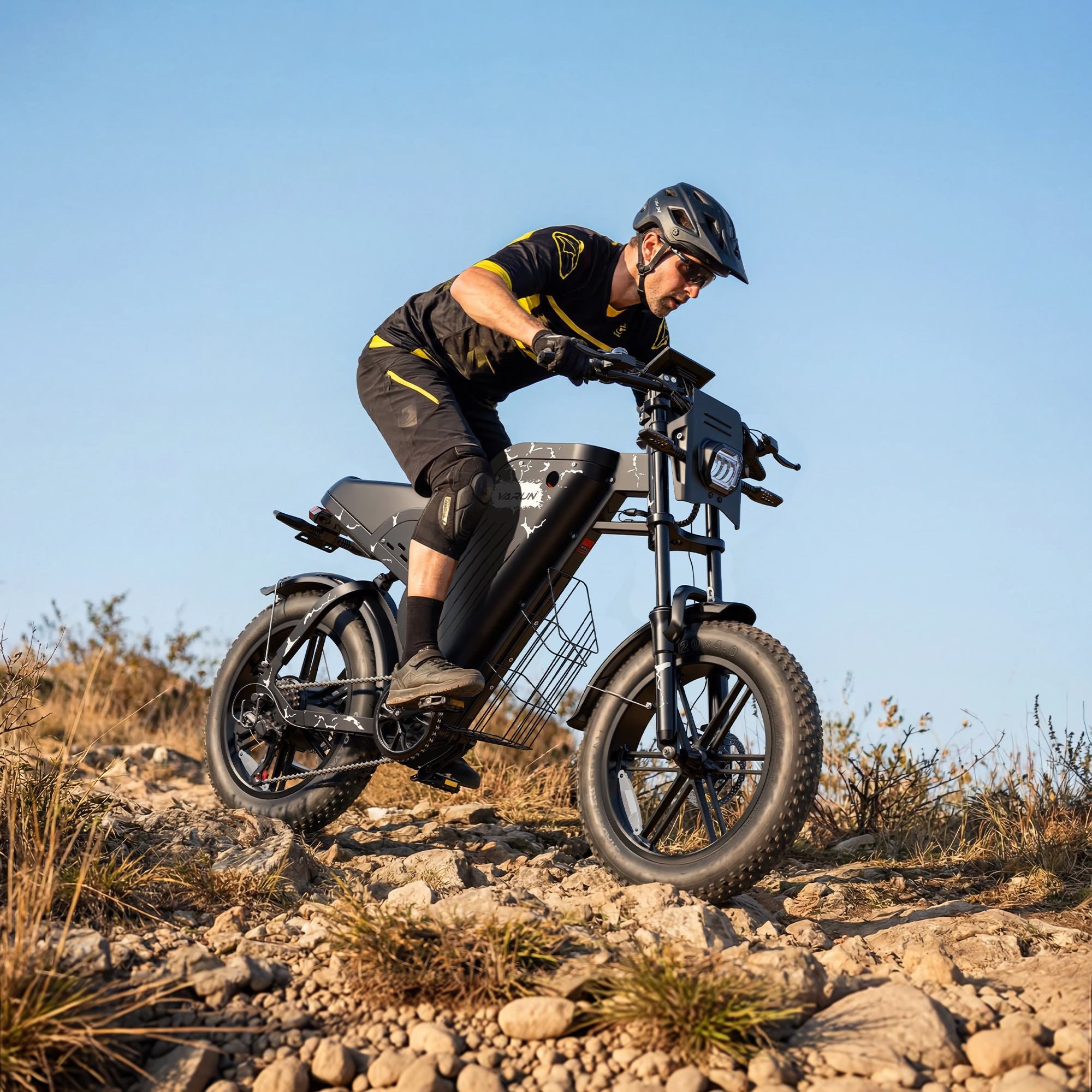 beast mountainbike Varun X-Plorer Beast – Peak 1500W Fat Tire Electric Bike