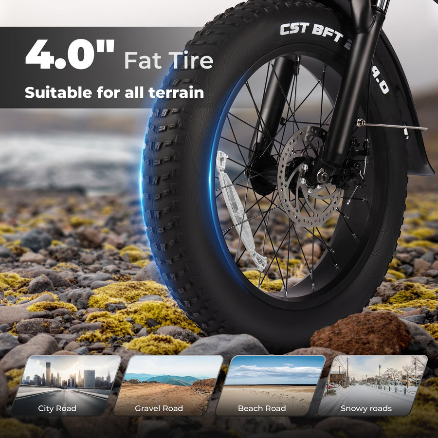 Conquer Any Surface – City, Gravel, Beach, or Snow