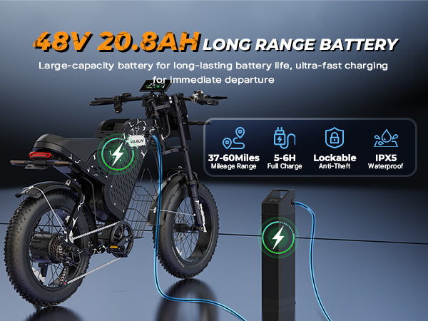 Ride Farther, Charge Faster