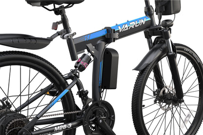 VARUN_M26-3_Folding_Ebike_usvarunebikecom_BlackAndBlue_009