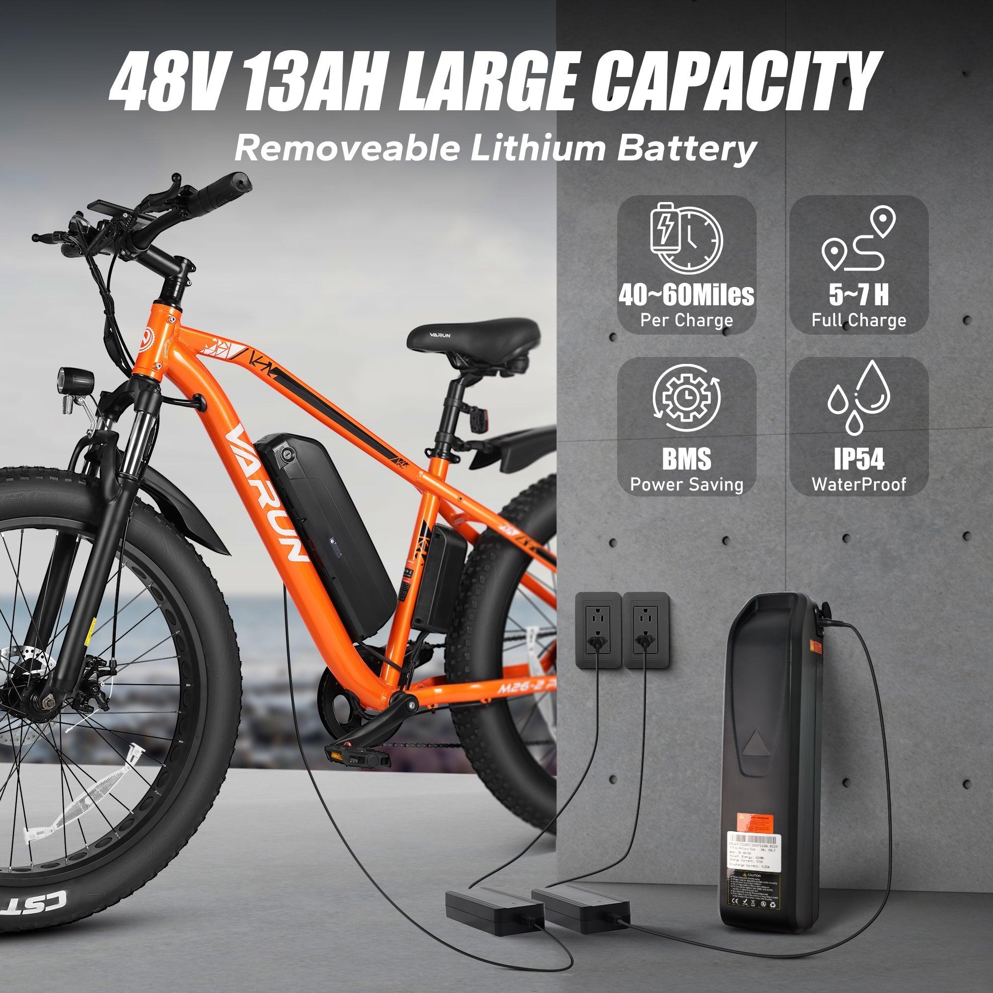 VARUN M26 - 2 Pro - us.varunebike.com - VARUN - 2604 - B - Black