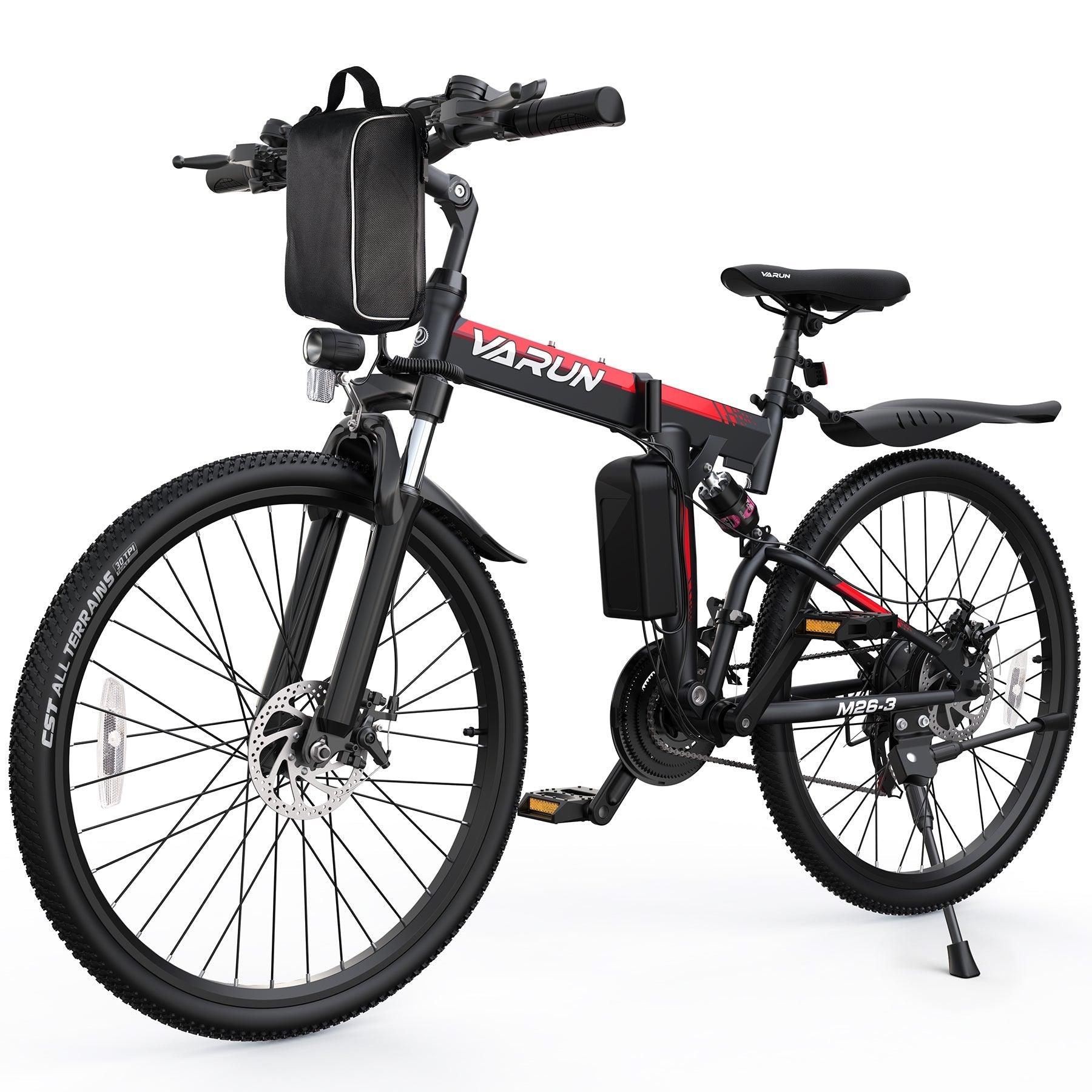 VARUN M26 - 3 - us.varunebike.com - VARUN - 2609 - BR - Black and Red